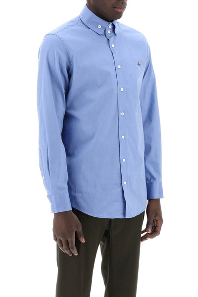 two button krall shirt 24010005W00R7 BLUE