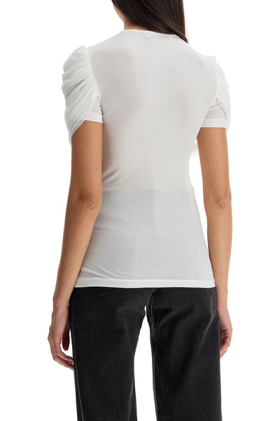 CHRISTOPHER ESBER "sonora top with draped 24011226 W | Italystation.com - Shop Now at italystation.com