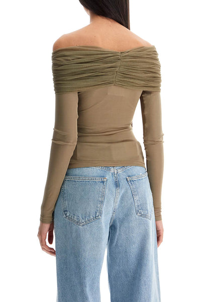 CHRISTOPHER ESBER 'off-shoulder sonora top in 240311 | Italystation.com - Shop Now at italystation.com
