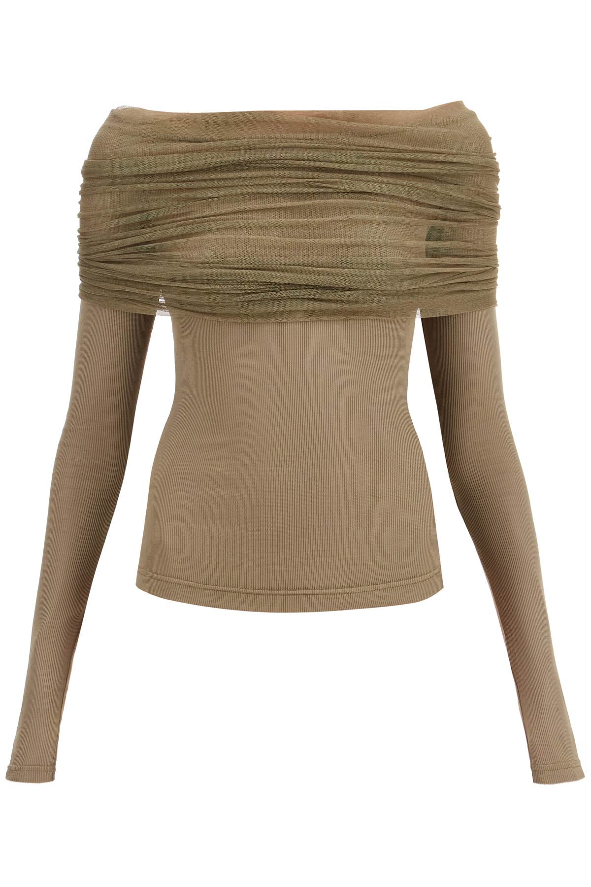 CHRISTOPHER ESBER 'off-shoulder sonora top in 240311 | Italystation.com - Shop Now at italystation.com