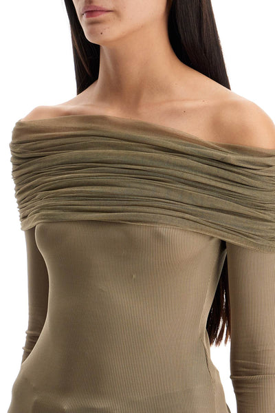 CHRISTOPHER ESBER 'off-shoulder sonora top in 240311 | Italystation.com - Shop Now at italystation.com