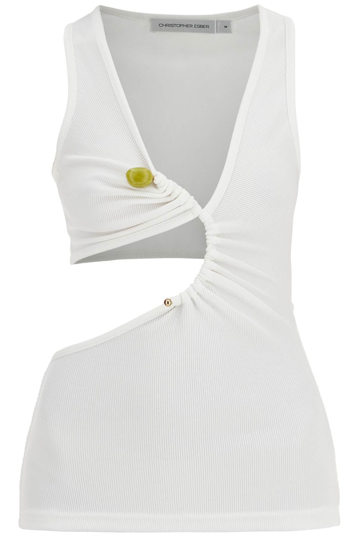 CHRISTOPHER ESBER 'stone arc tank top for 24041158 W | Italystation.com - Shop Now at italystation.com