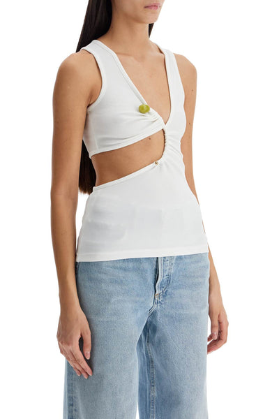 CHRISTOPHER ESBER 'stone arc tank top for 24041158 W | Italystation.com - Shop Now at italystation.com