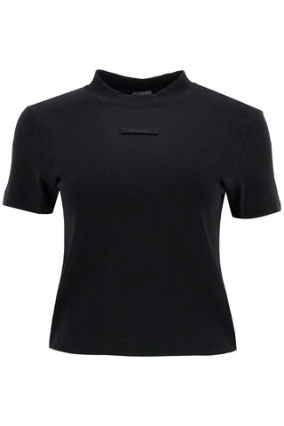 the gros grain t-shirt with 241JS133 2031 BLACK