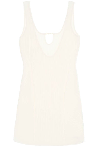 'sierra mini dress by la 241KN355 2355 OFF-WHITE