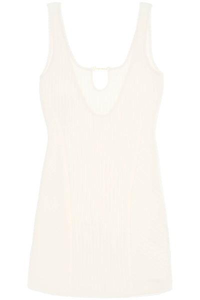 "sierra mini dress by la 241KN355 2355 OFF-WHITE