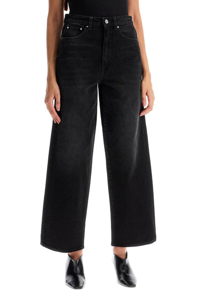 cropped and flared jeans 241 WRB2375 FB0046 32 FADED BLACK