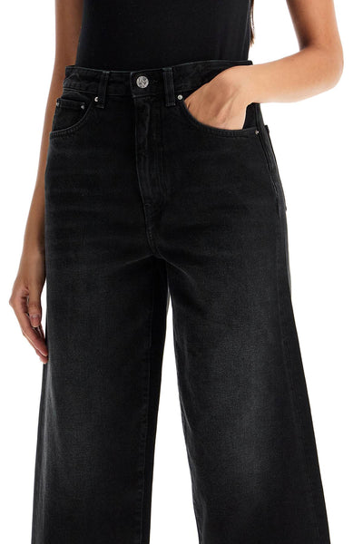 cropped and flared jeans 241 WRB2375 FB0046 32 FADED BLACK