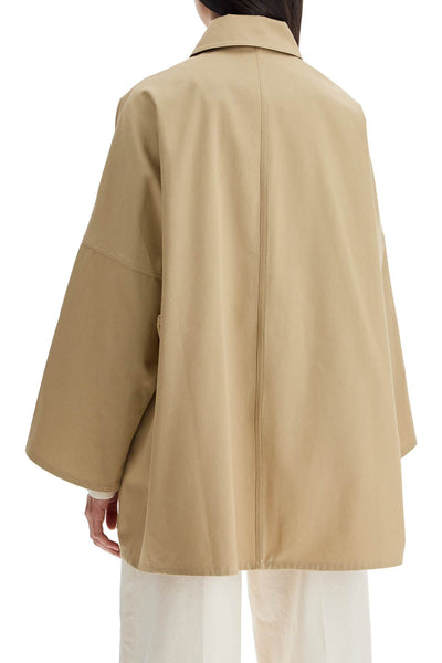 maxi cotton overshirt jacket for 241 WRO1050 FB0103 FAWN