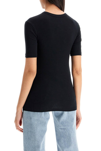 classic ribbed t-shirt for 241 WRT1459 FB0094 BLACK