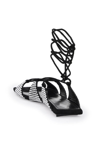 rene√® sandals 241WS794L007S BLACK CRYSTAL