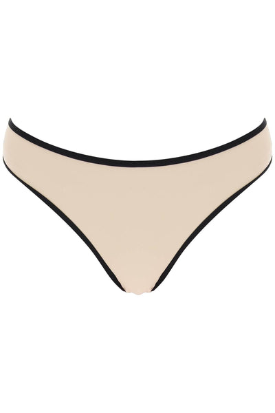 "bikini bottom with contrasting edge trim 241 WSW1040 FB0097 LIGHT HAY