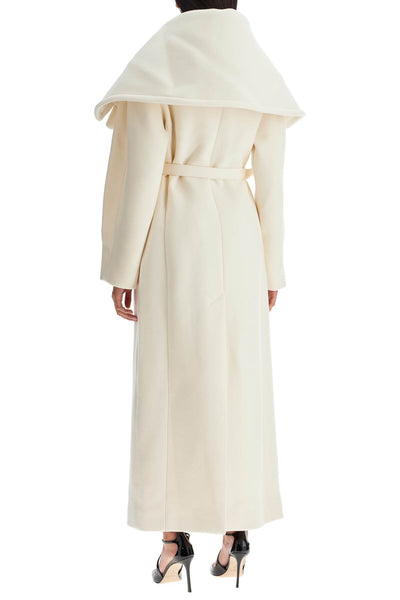 long coat 'the caruso coat 243CO075 1614 OFF-WHITE