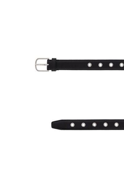 belt with eyelets 243 WAM4438 LE0025 BLACK