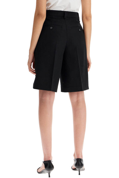 tailored wool blend bermuda shorts 243 WRB0196 FB0026 BLACK