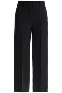 cropped wool blend trousers 243 WRB4511 FB0026 BLACK