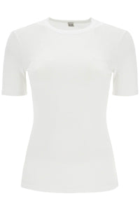 classic ribbed t-shirt for 243 WRT0411 FB0094 WHITE