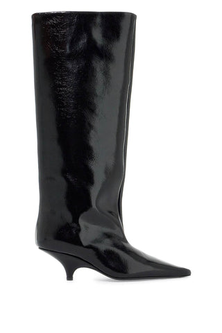 "high knee boots in nap 244 WAS0192 LE0020 BLACK 001