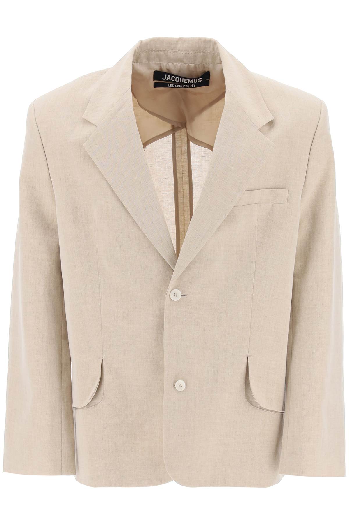 "single-breasted jacket titled the 245JA045 1546 BEIGE