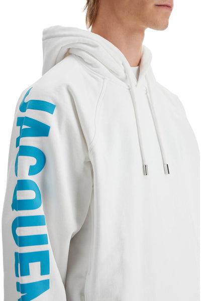 le hoodie typo hoodie 245JS234 2341 MULTI-WHITE