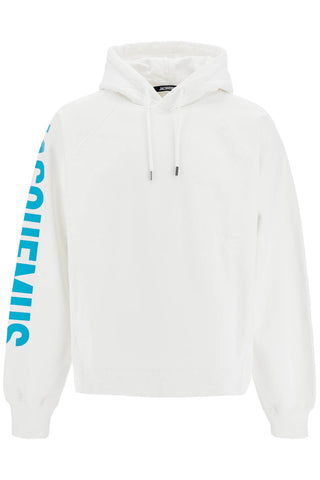 le hoodie typo hoodie 245JS234 2341 MULTI-WHITE