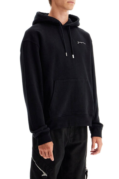 hooded sweatshirt 'the emb 245JS310 2120 BLACK