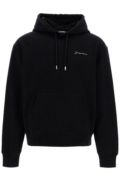 hooded sweatshirt 'the emb 245JS310 2120 BLACK