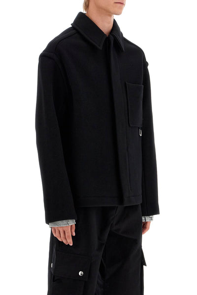 short coat the short court coat 246CO039 1614 BLACK