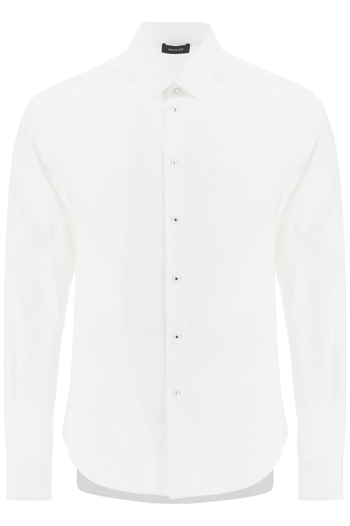 poplin shirt for men 24F1TO0723299 OFF WHITE