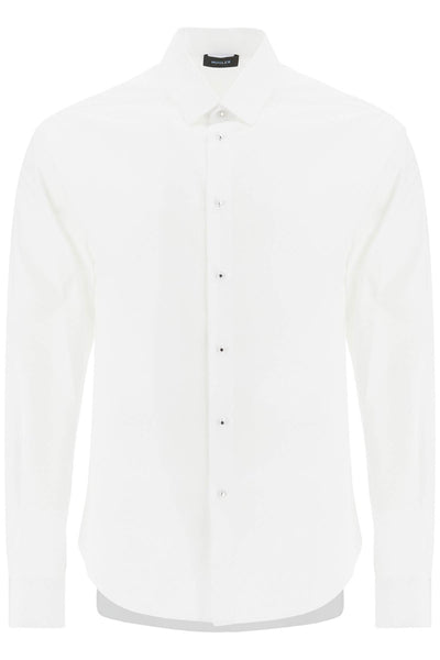 poplin shirt for men 24F1TO0723299 OFF WHITE