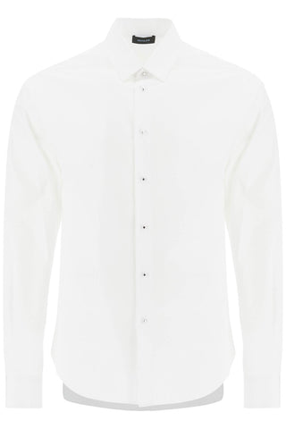 poplin shirt for men 24F1TO0723299 OFF WHITE