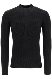 fitted long-sleeved top 24F2TO07381116 BLACK