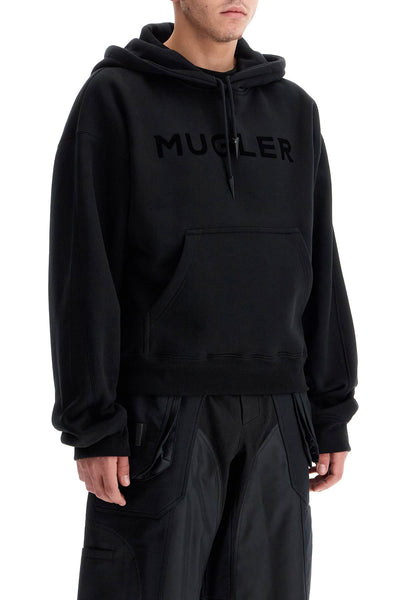 fleece sweatshirt with 24F3SW0078640 BLACK