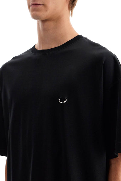 "oversized t-shirt 24F3TS0104274 BLACK