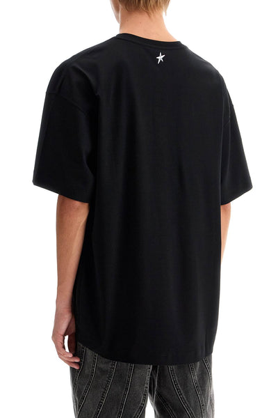 "oversized t-shirt 24F3TS0104274 BLACK