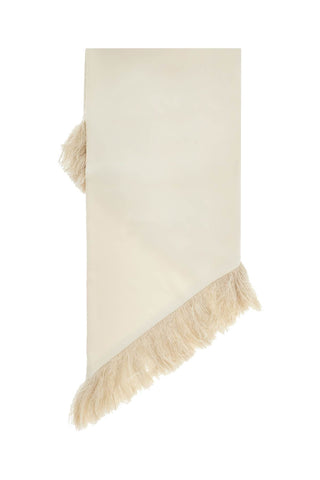 macadamia fringed scarf 251 WSC4504 FB0344 MACADAMIA