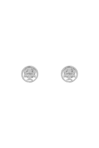 miller stud earrings with studded 26222 TORY SILVER