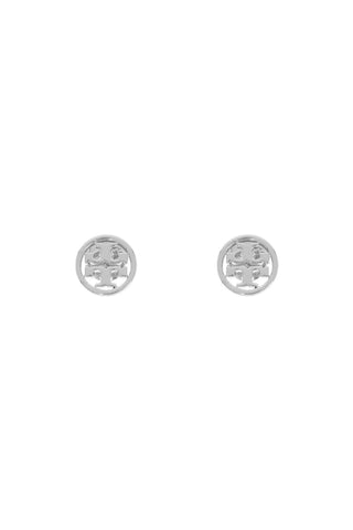 miller stud earrings with studded 26222 TORY SILVER