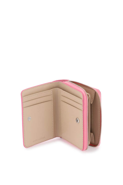 Marc jacobs the leather mini compact wallet 2R3SMP044S10 PETAL PINK