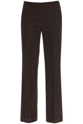 pants with slits 30667 MOCHA