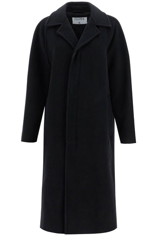 woolen car coat for 30721 BLACK