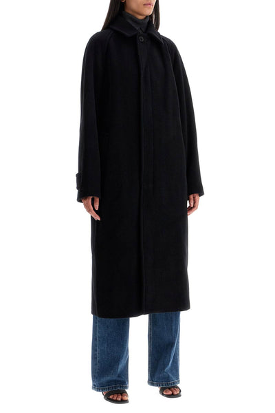 woolen car coat for 30721 BLACK