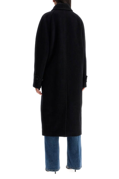 woolen car coat for 30721 BLACK