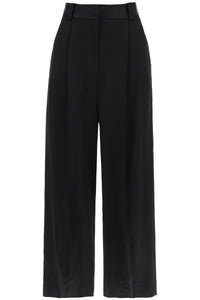 simone loose pants in satin 31374081 W4081 BLACK