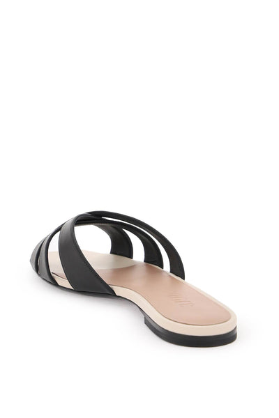 "nerea cross-strap slide 324SN00150950997 SIERRA BLACK