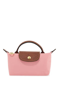 pochette le pliage original poliammide marshmallow compatta con dettagli in pelle 34175089 MARSHMALLOW