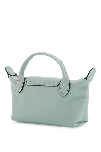 green verbena leather pochette le pliage xtra with shoulder strap 34205987 VERBENA