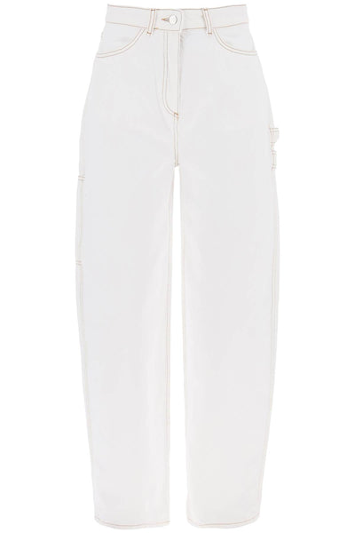 organic denim helle jeans in 39026 WHITE