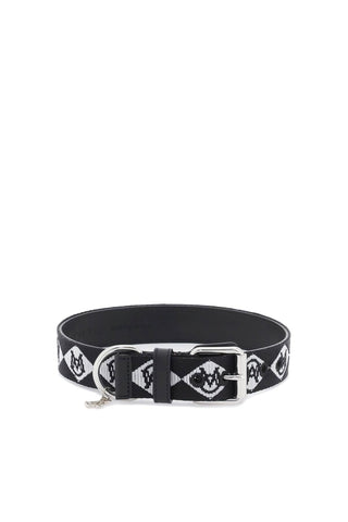 nylon collar with monogram 3G000 08 0U254 BLACK