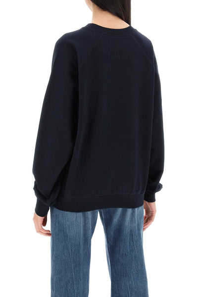 organic cotton sweatshirt 3I010004J006O NAVY